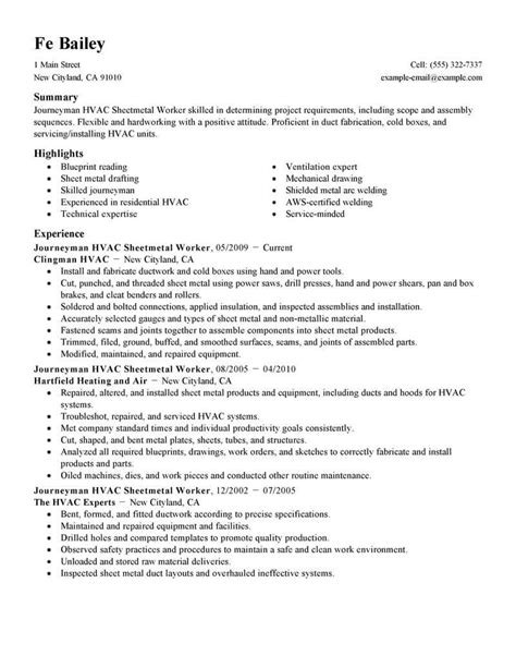 sheet metal journeyperson|sheet metal journeyman job description.